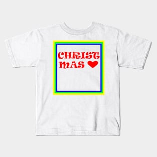 I Love Christmas Kids T-Shirt